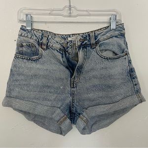 PacSun Size 26 Acid Wash Mom Short